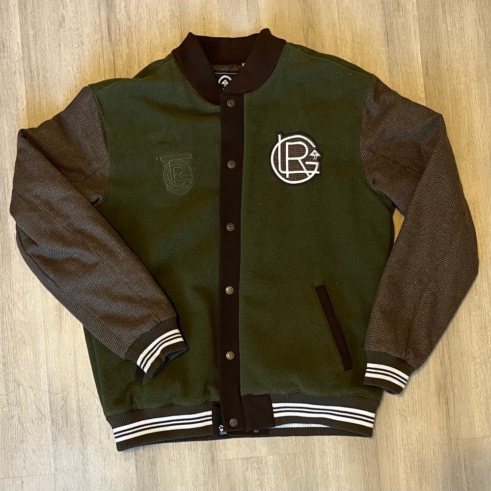 Lrg wool varsity jacket